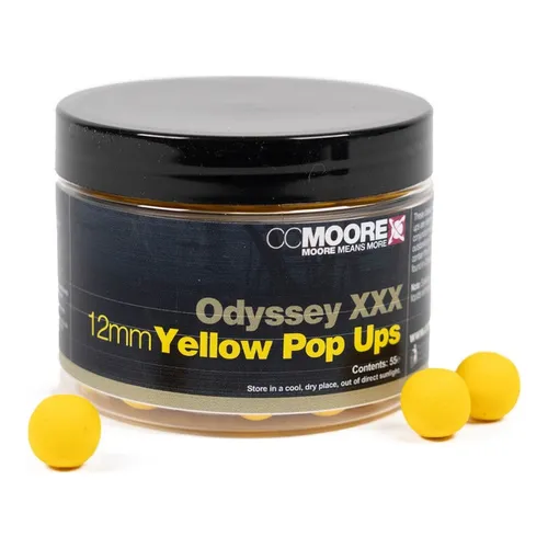  CC Moore Odyssey XXX Yellow Pop Ups 12mm - 30g Boilies 316,33€/1kg