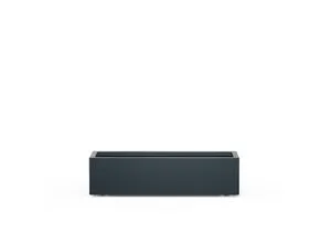 Herstera Garden Cube Xic L | Rechteckiger Pflanzkübel in Anthrazit - Der Herstera Garden Cube Xic L ist ein eleganter, rechteckiger Pflanzkübel aus robustem, pulverbeschichtetem Stahl. Mit einem Fassungsvermögen von 100 L ideal für stilvolle Bepflanzungen im Garten oder auf der Terrasse.