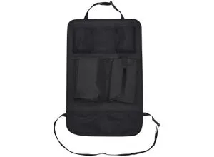 Rücksitzorganizer BABYGO, Damen, Gr. B/H/T: 30cm x 30cm x 10cm, schwarz, Polyester, Taschen