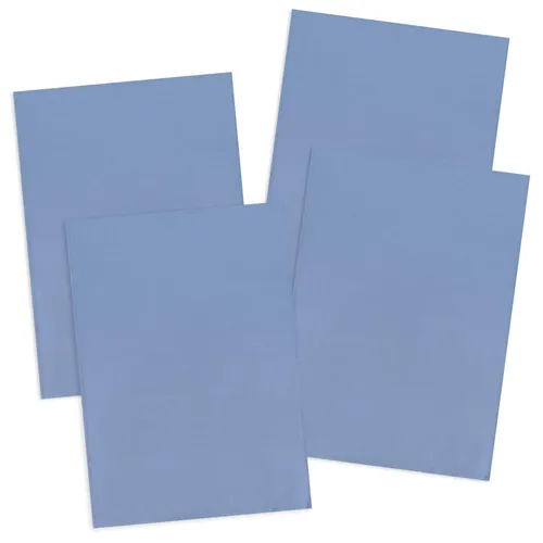 Geschirrtücher KRACHT 4er Pack Standard uni taubenblau ca.50x70 cm Halbleinen