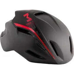 MET Rennradhelm Manta - Aerodynamischer Rennradhelm mit nur 200g, optimiert für Sprinter, bietet 10 Watt Einsparung bei 50 km/h und hervorragende Belüftung für maximalen Komfort.