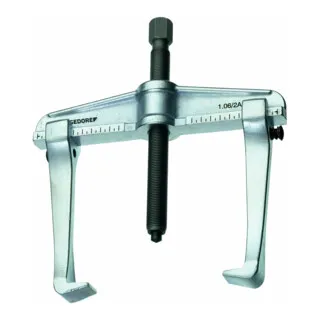 Gedore 1956337 Abzieher 100mm mit 2 Haken - Praktischer Abzieher für einen Spannbereich von 100mm, ideal für präzises Arbeiten in der Werkstatt.