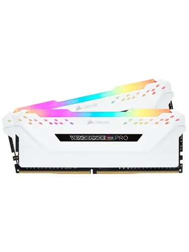 Corsair Vengeance RGB Pro 16GB (2 x 8GB, 3200 MHz) DDR4-RAM in weiß von Corsair