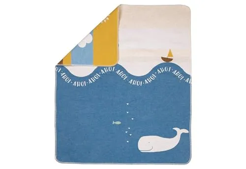 Babydecke Juwel 'Wal' 70 x 90 cm, DAVID FUSSENEGGER von David Fussenegger