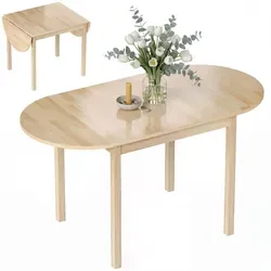 HOMCOM Klappbarer Esstisch aus Holz für 6 Personen