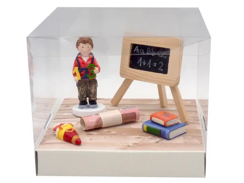 ZauberDeko Geschenkbox Geldgeschenk Verpackung Schulanfang Einschulung Junge Schultüte