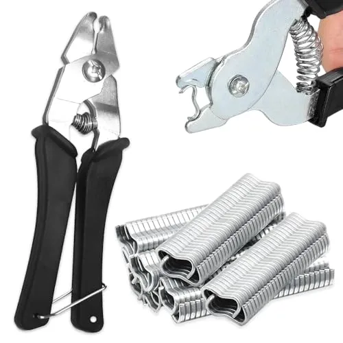BNGXR Wurstclipper Zange mit 1200 Clips