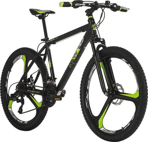WYLD Mountainbike Hardtail 26'' Sharp Schwarz