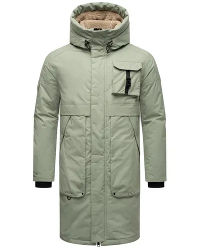 Stone Harbour Wintermantel Cyriaan XX Langer Herren Winterparka mit großen Eingrifftaschen