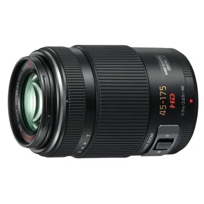 Panasonic H-PS45175E LUMIX G X Vario Tele Powerzoom 45-175 mm F4.0-5.6 - Kompakt, leicht und ideal für HD-Videos mit Power O.I.S. Bildstabilisator