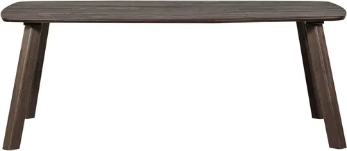 Esstisch Dänisch Oval 180x100 cm, Braun - Esstisch in ovalem Design, ideal für gesellige Abende mit Familie und Freunden. Platz für alle und ein stilvolles Highlight für Ihr Zuhause.