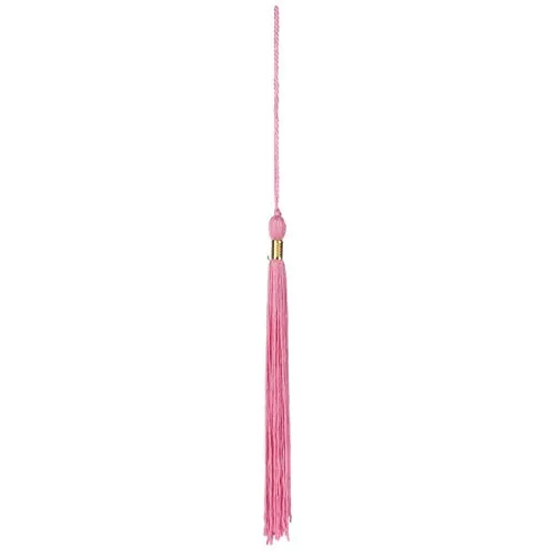 LIERYS Tassel Quaste für Doktorhut - Flexibel anpassbar - Accessoire mit Eleganz - Vielseitig einsetzbar - Saisonübergreifend - Unisex-Design rosa
