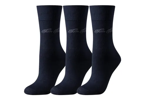 TOM TAILOR Socken Tom Tailor 3er Pack Basic Women Socks dark navy blau Tom Tailor 3er Pack Basic Women Socks dark navy blau