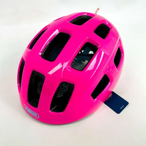 ABUS Da Ragazzi Unisex Fahrradhelm Pink, M (52-57 cm)