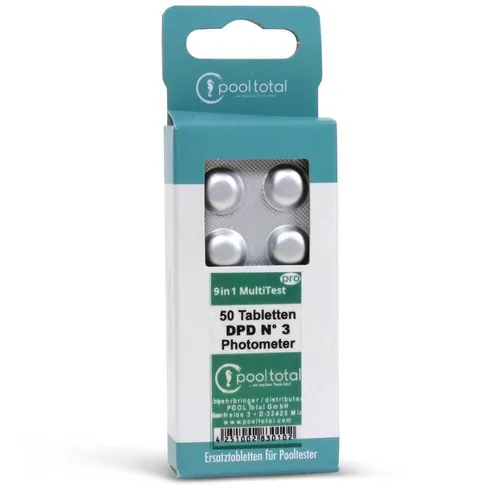 POOL Total Refill Pack für 13 in 1 MultiTest PRO - 50 Tabl. DPD 3 Photometer