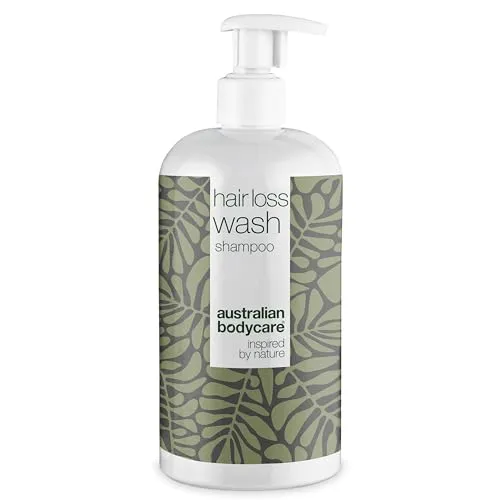 Produktbild Australian Bodycare Haarausfall-Shampoo, 500 ml, ideal für alle, die unter Haarausfall leiden oder sehr feines, dünnes Haar haben, stimuliert das Haarwachstum, ideal für langsam wachsendes Haar, mit