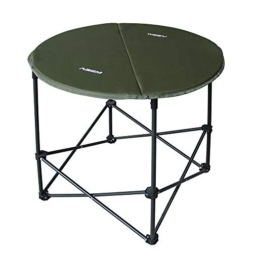 AGEM Campingtisch Rund Klappbar Flatbar Runder Camping Tisch Strandtisch 71x62cm
