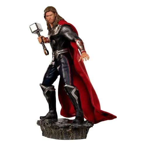 Iron Studios - THOR - Battle of NY 1/10 BDS Art Scale Figur - Action- & Spielfiguren, detailgetreue Nachbildung aus der Infinity Saga für Sammler und Fans.