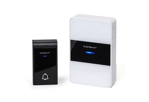 Aigostar Türklingel Türklingel Wasserdicht Funkklingel Set 36 Melodien 150m Reichweite