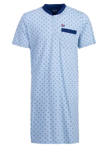 Henry Terre Nachthemd Nachthemd Kurzarm - Diamond Flower