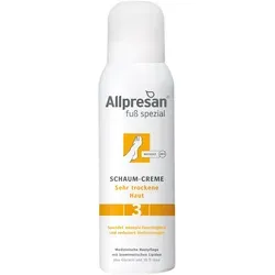 Allpresan fuß spezial Schaum-Creme sehr trock. Haut