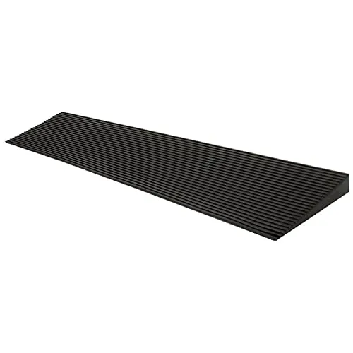 Kingpower Gummirampe für Rollstühle – Auffahrrampe 35 x 200 x 900 mm
