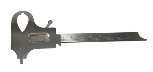 INKgrafiX® Schieblehre - Messschieber -Chirurgenstahl- Stahl Schieber messen DE