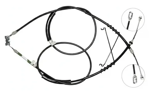 Handbremsleitung Trommelbremse K17705 A.B.S. für FORD TRANSIT CONNECT