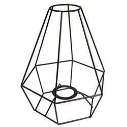 Metall-Lampenschirm, Diamant, 20 cm Ø