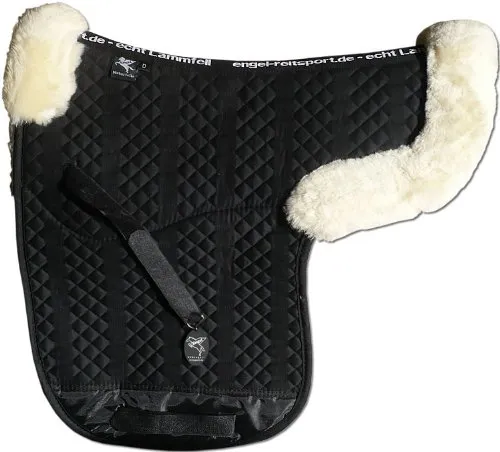 Engel Reitsport SADEK2-VSS-SCH-MED Lammfell Satteldecke von Engel Reitsport