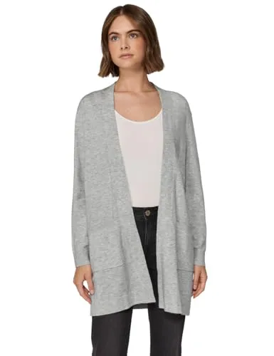 Street One Studio Damen Offener Cardigan - Strickjacke für Damen mit seitlichen Taschen, ideal für einen lässigen Look und angenehmen Tragekomfort.