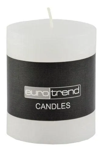 Kerze RUSTI DH 6.80x19 cm weiß Duftkerze Candle