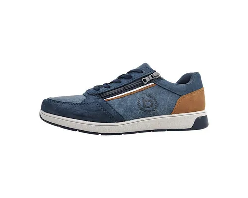 bugatti man Herren Low-Top Sneaker in Blau in blau von Bugatti