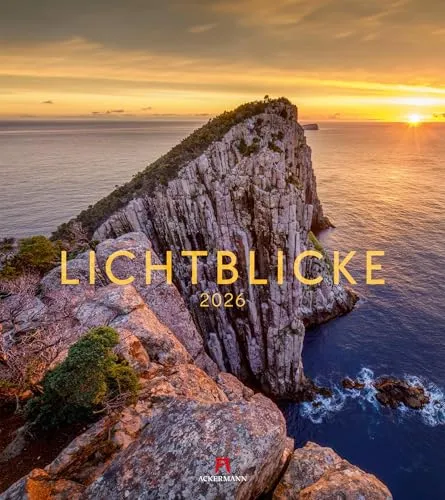 Lichtblicke Kalender 2026 - Naturbilder im Hochformat - Hochwertiger Natur-Kalender im großen Hochformat (48x54 cm) mit beeindruckenden Lichtstimmungen. Perfekt für Naturfreunde und als Geschenk für Achtsamkeits-Interessierte.