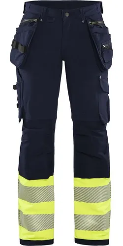 Blåkläder Arbeitshose Damen High Vis Arbeitshose 4-Wege-Stretch