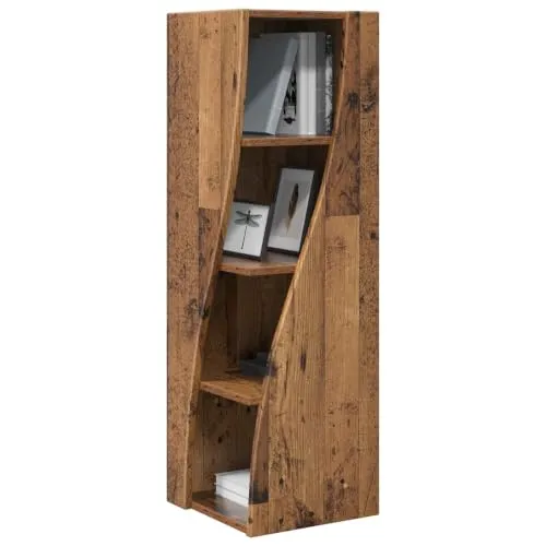 Eckschrank Altholz 32x32x102cm