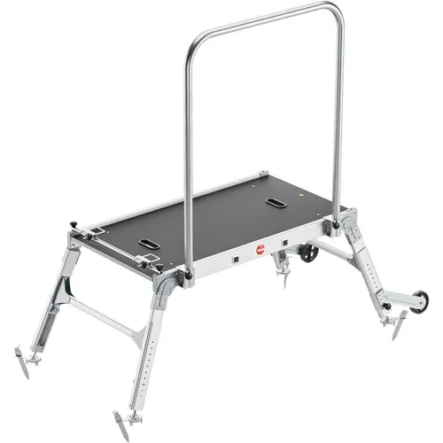 Hailo Arbeitsplattform LP Outdoor mit Handlauf von Hailo
