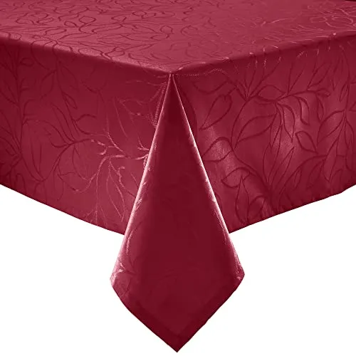 Erwin Müller Outdoor-Tischdecke Terrassa abwaschbar Burgund Größe 130x220 cm