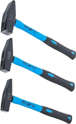 BGS-3845 Schlosserhammer-Satz mit Fiberglasstiel von BGS technic