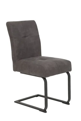 Hela Tische 2er Set Freischwinger LUISE in schwarz von Hela / Luise 46