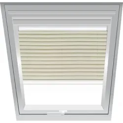 Produktbild Roto Jalousette Hellbeige 1-J02, 74x160 cm (7/16), 617,Aluminiumschiene,Manuell,Roto