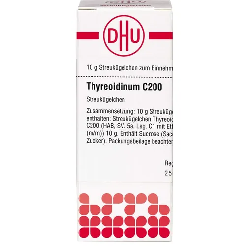 THYREOIDINUM C 200 Globuli 10 g