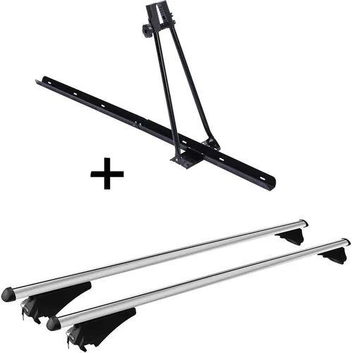 Fahrradträger ORION + Relingträger Tiger XL für Audi Q3 (8U) ab 2011