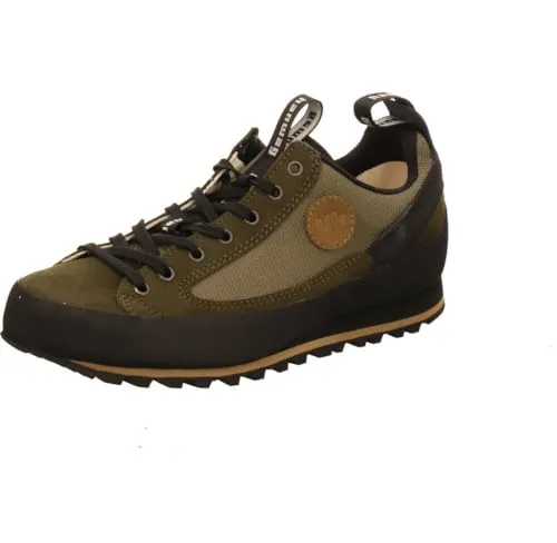 Hanwag Rotpunkt Low LL - 11/46 Wanderschuhe - Robuste Wanderschuhe aus hochwertigem Veloursleder mit griffiger Gummisohle für sicheren Halt und optimalen Komfort bei Outdoor-Abenteuern.