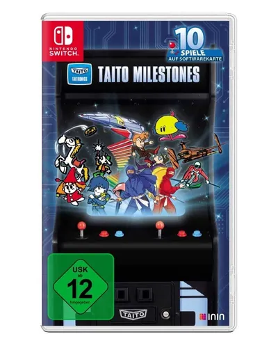 Taito Milestones für Nintendo Switch | Action & Abenteuer - Erlebe die besten Arcade-Klassiker von Taito! Das Spiel bietet spannende Shooter-Action und ist ideal für Fans von Retro-Games. USK ab 12 Jahren.
