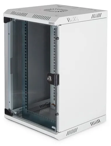 Digitus DN-1019 Netzwerkschrank - 10U, Grau RAL 7035 - Computer- & Server-Racks, robuster 10U Netzwerkschrank in elegantem Grau, ideal für eine ordentliche und sichere Unterbringung Ihrer Netzwerkgeräte.