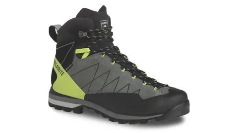 Dolomite Crodarossa Hi GTX Herren Zustiegsschuhe - Hell-Grün - 10,5 - Wanderschuhe mit wasserdichter Gore-Tex-Membran und rutschfester Sohle, ideal für anspruchsvolle Bergtouren.