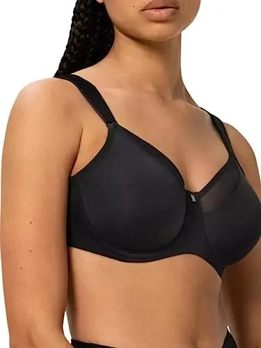 Triumph True Shape Sensation Minimizer BH 75E - Funktionsunterwäsche für große Oberweiten, optisch verkleinernd mit Komfort-Bügel und Tüllbesatz für maximalen Tragekomfort.
