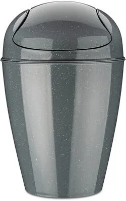 KOZIOL Mülleimer DEL M, 12 Liter, Melaminfrei, Made in Germany