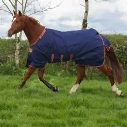 Bucas X-Range Turnout 200g - Navy - Stalldecke mit 600D Rip-Stop-Polyester, bietet optimalen Schutz vor Wind und Regen. Das atmungsaktive Dermo-Care Innenfutter sorgt für ein glänzendes Fell und hohen Tragekomfort.